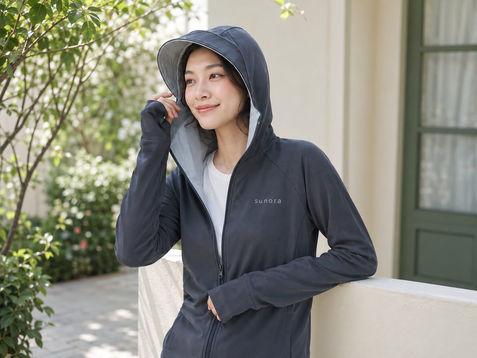Sunora che kín đầu, cổ và cổ tay nhưng vẫn thoải mái