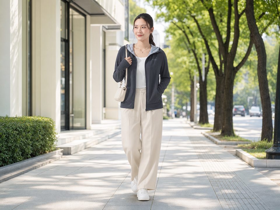 Trang phục chống nắng Sunora trẻ trung, thời trang